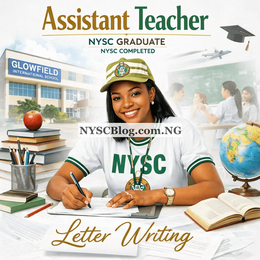 NYSC PPA: Assistant Teacher Role at Glowfield International School, Lagos
