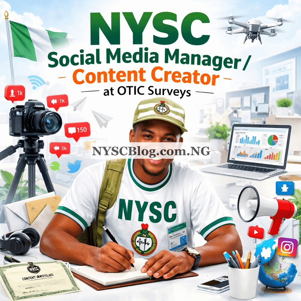 NYSC PPA: Social Media Manager at OTIC Surveys in Lagos